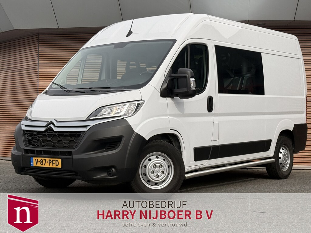 Citroën Jumper 35 2.2 BlueHDi 140 L2H2 Club DC Betimmering / 6p / Navi / Camera / Trekhaak / Carplay