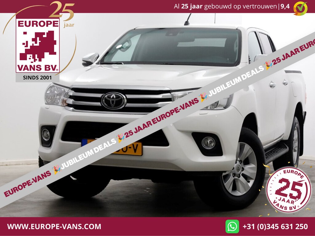 Toyota Hilux 2.4 D-4D-F 150pk E6 4WD 4x4 Double Cab Automaat 08-2019