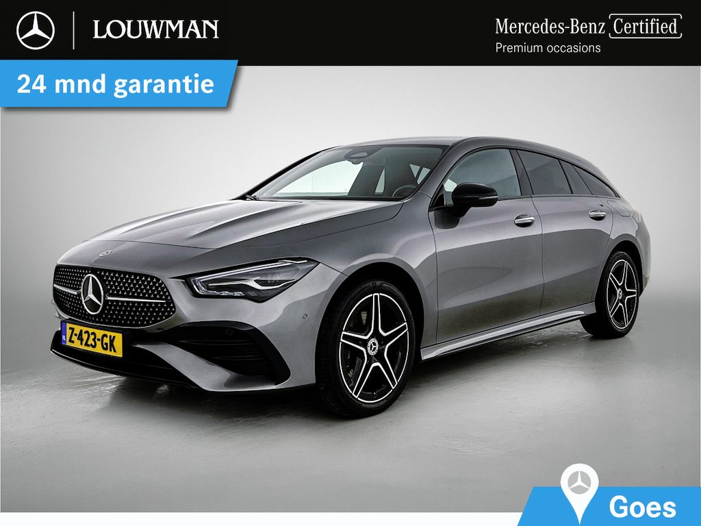 Mercedes-Benz CLA Shooting Brake 250 e Star Edition AMG Line | Cruise Control | AMG Line | Night Pakket | Inclusief 24 maanden Mercedes-Benz Certified garantie voor Europa.