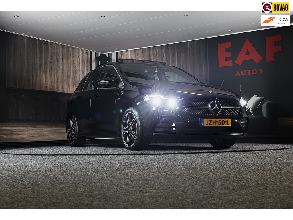 Mercedes-Benz B-klasse 250 e AMG Line / AUT / Acc / Memory / Head Up / Burmester / Elek Stoelen / Carbon / Open Pano / Led / Pdc