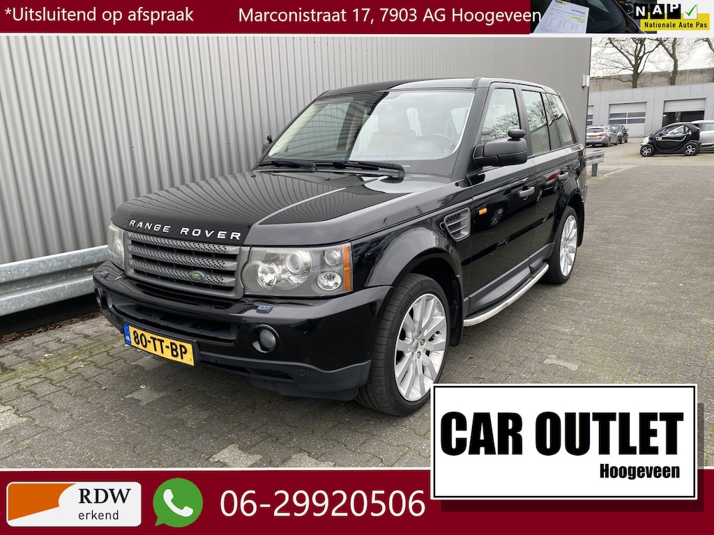 Land Rover Range Rover Sport 2.7 TdV6 HSE Leer, Clima, Stoelvw, Multimedia, Navi, CC, Schuif/Kanteldak, PDC, nw. APK – Inruil Mogelijk –