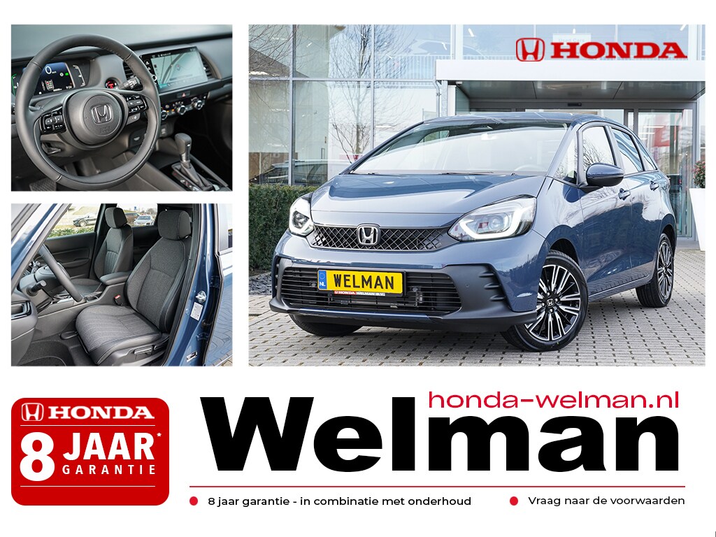 Honda Jazz 1.5i e:HEV ADVANCE - NIEUW - 122 PK - FULL HYBRID - AUTOMAAT - 2027YM