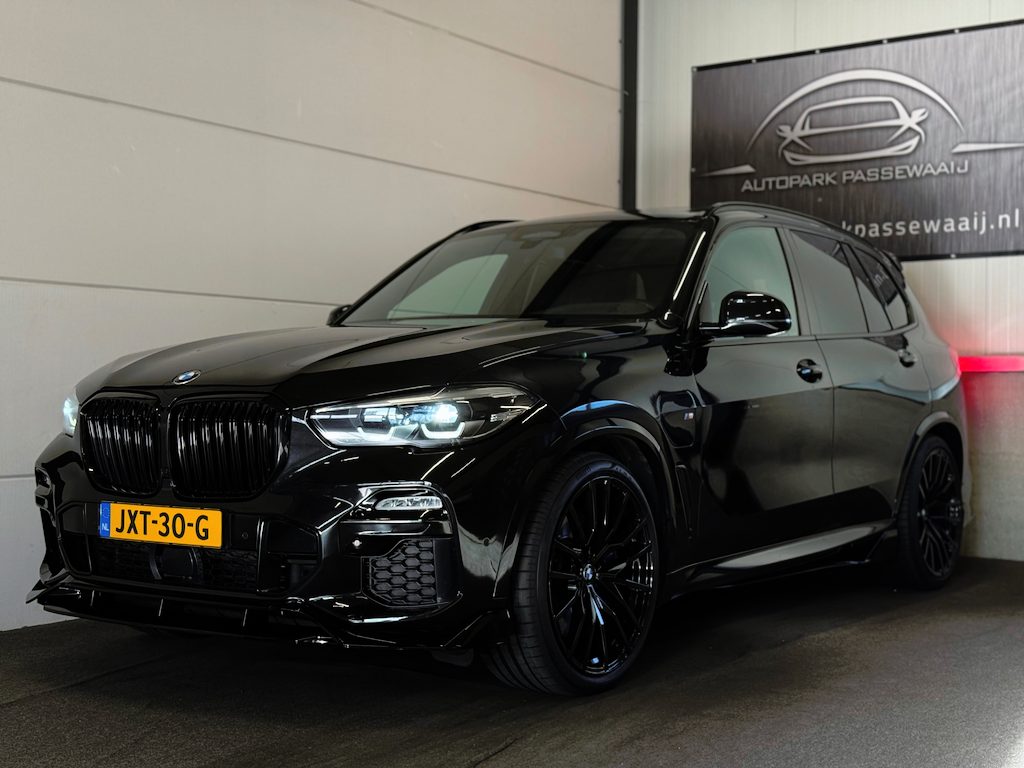 BMW X5 XDrive45e M Sport Aero Pakket BTW, Pano, ACC, Apple Carplay, Luchtvering, Lederen, Stoelverwarming, Achteruitrijcamera, 22"