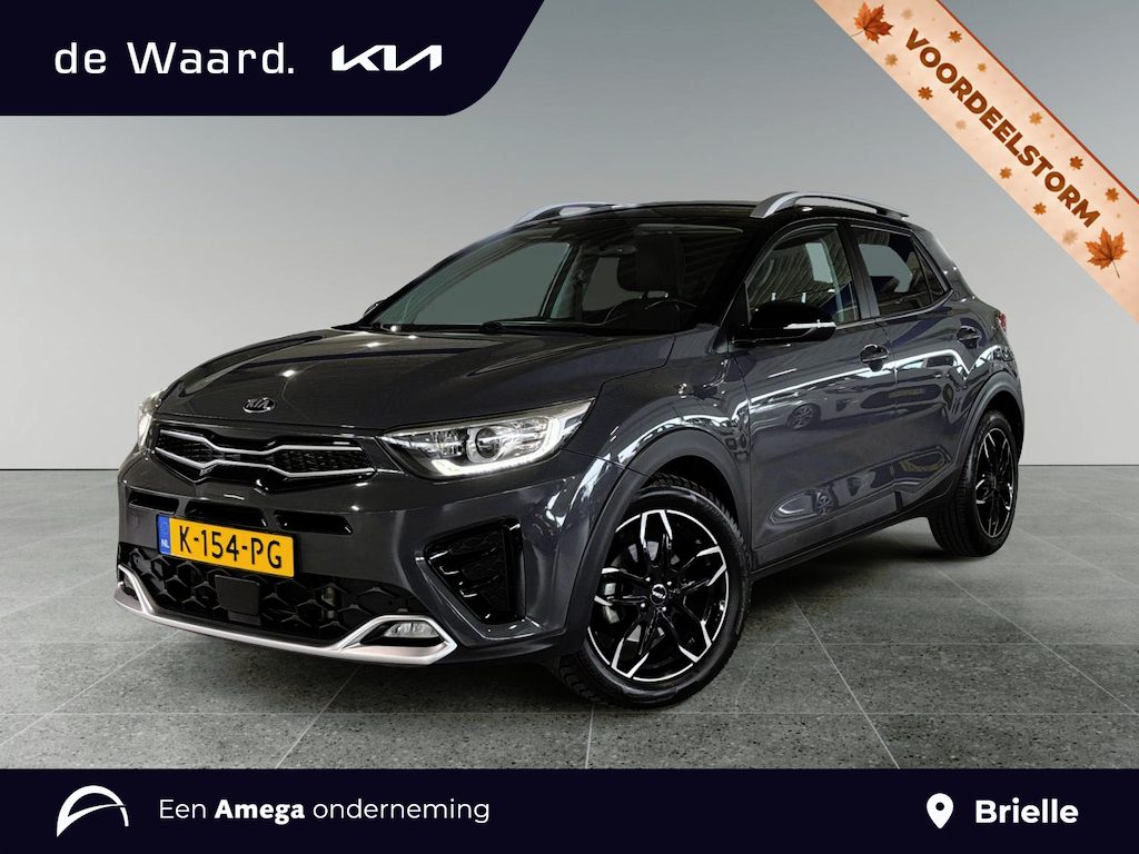 Kia Stonic GT-Line 1.0 T-GDi MHEV 100pk | TWO-TONE! | STOEL + STUURVERW. | CAMERA | ADAPTIVE CRUISE | CLIMA | KEYLESS | VERHOOGDE INSTAP | ISOFIX |