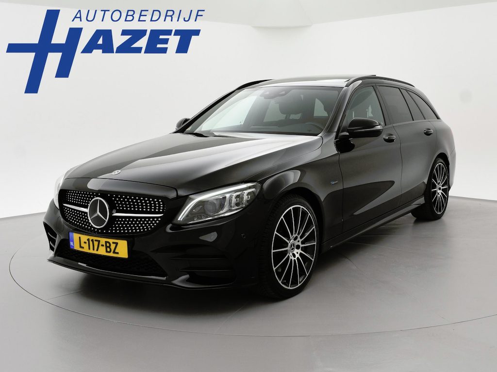 Mercedes-Benz C-klasse Estate 300e 320 PK PLUG-IN - AMG NIGHT + BURMESTER | LUCHTVERING | PANORAMA | DISTRONIC+ | SFEERVERL.