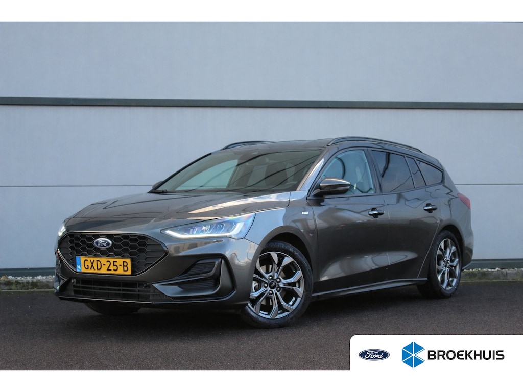 Ford Focus Wagon 1.0 Hybrid ST Line 155 PK | 1500 KG Trekgew.| Winterpakket | Climate | Cruise | DAB | Keyless | LMV 17" | PDC V+A | Navi | 155 PK | 1500 KG Trekgew. | Winterpakket | Climate | Cruise | DAB | Keyless | LMV 17" | PDC V+A | Navi |