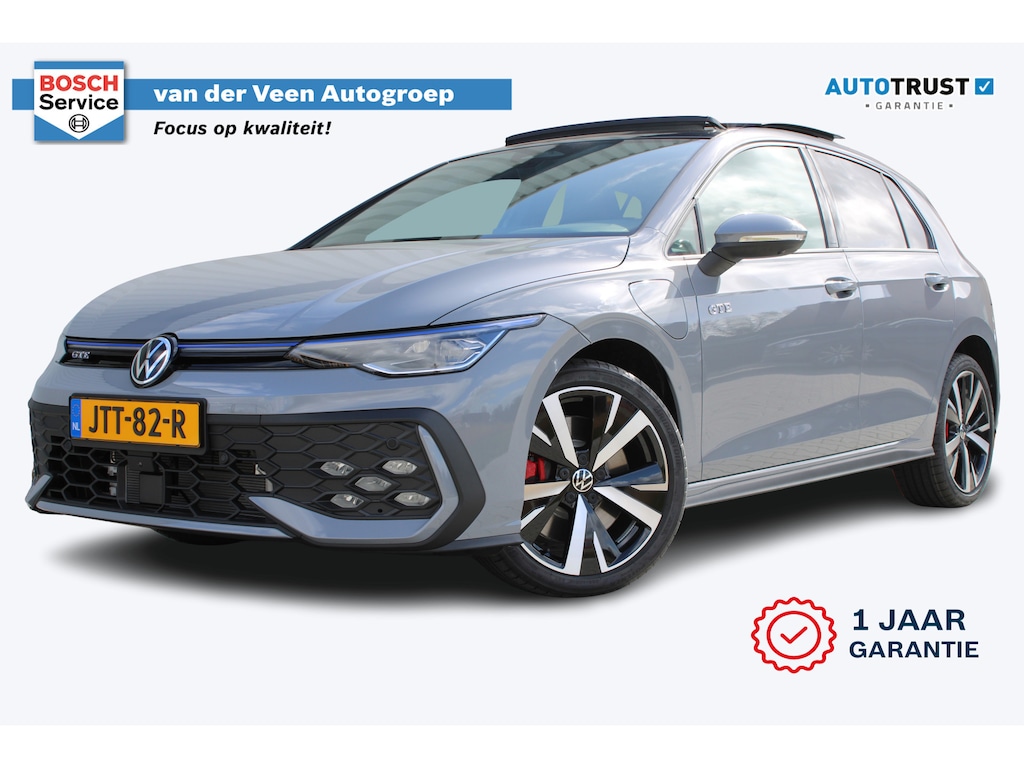 Volkswagen Golf 1.5 eHybrid GTE | Panorama dak | Stoel/Stuur verwarming | 360° Camera | Schuif/Kantel dak | Adaptive cruise controler | Keyless start | Apple CarPlay/Android Auto | IQ.Lights | Climate controle | Parkeersensoren | Navigatie |