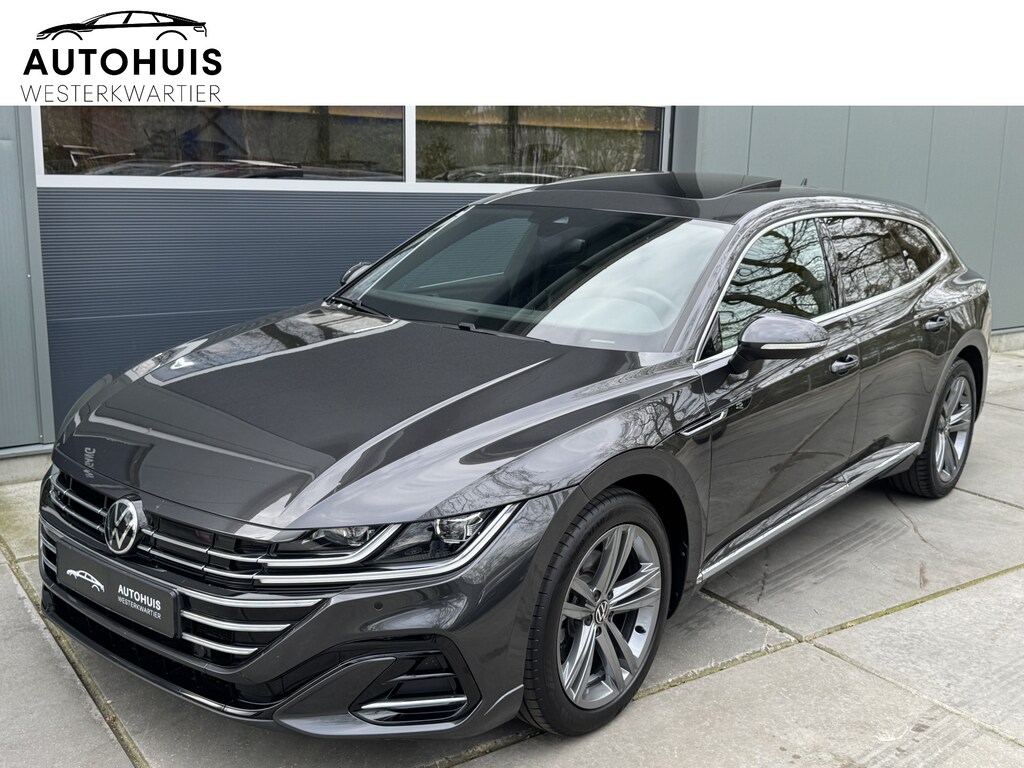 Volkswagen Arteon Shooting Brake 1.4 TSI 218pk eHybrid R-Line Business+ DSG Panorama Vol Leer Groot Navi Camera Trekhaak Winterpakket SOH 95,47%