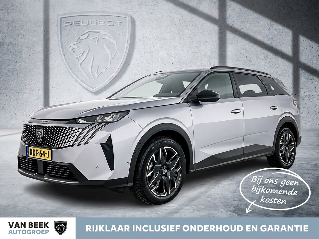 Peugeot 5008 Hybrid 145 pk Automaat Allure | Rijklaar | Panoramisch navigatie pack | Stoelverwarming | 360 camera | Adaptive cc |