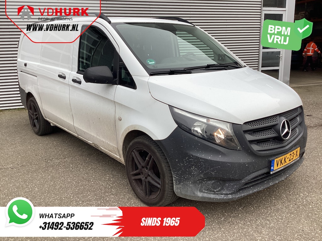 Mercedes-Benz Vito 114 CDI L2 EXPORT Airco/ 270Gr.Deuren/ Cruise/ Camera/ LMV/ Trekhaak
