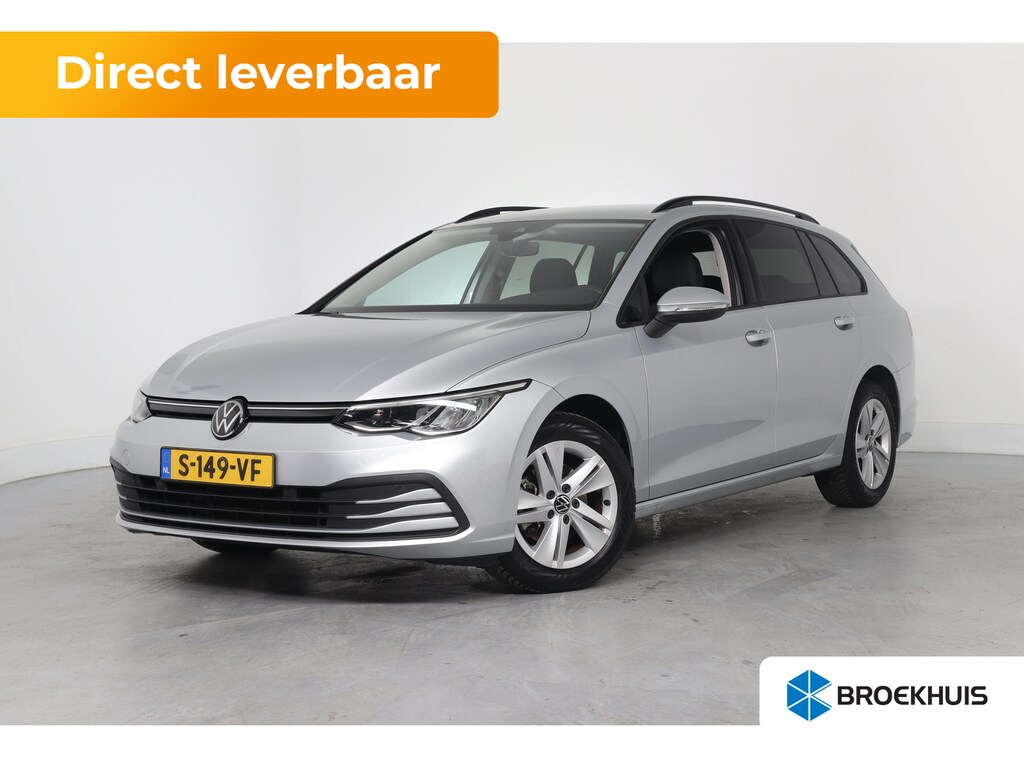 Volkswagen Golf Variant 1.5 eTSI Life Business | Dealer Onderhouden! | LED | Sfeerverlichting | Elektrische stoelen | Navigatie | Adaptieve Cruise | Stoel/Stuurverwarming |