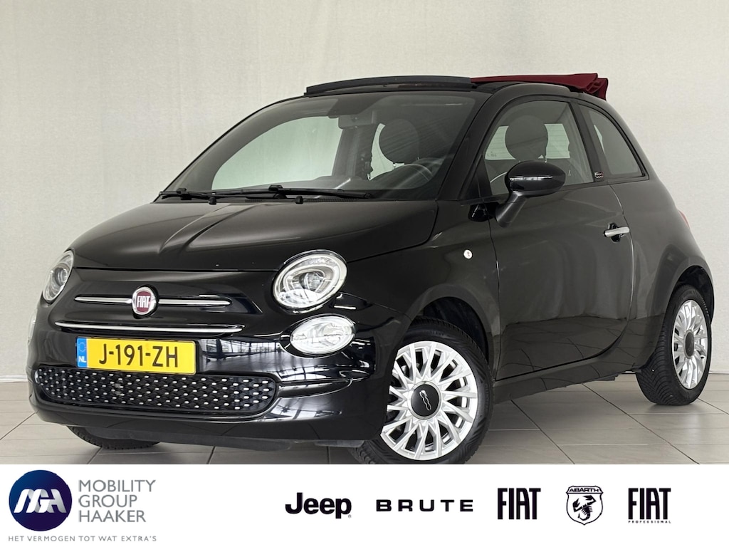 Fiat 500C 1.2 Lounge | Apple-Android | All-season banden | Airconditioning