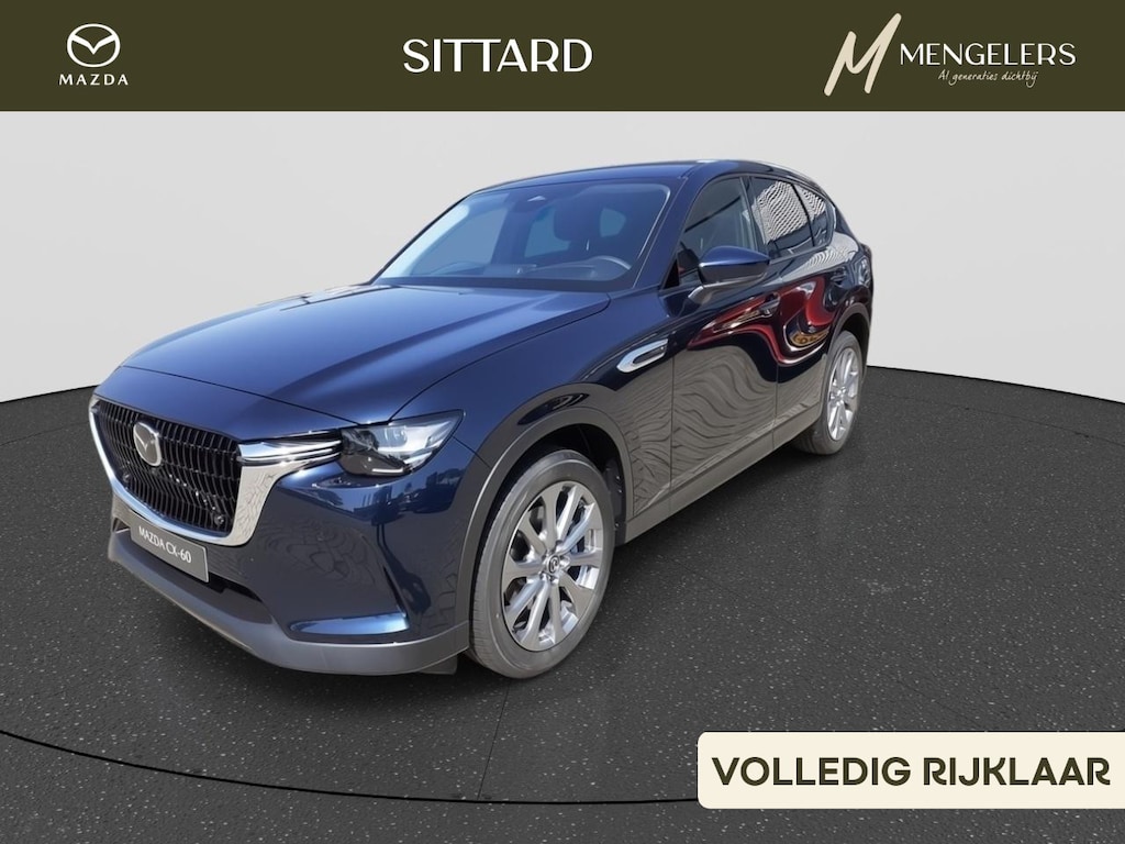 Mazda CX-60 2.5 e-SkyActiv PHEV Exclusive-Line Business | Rijklaar | 360 Camera | Bose | Elektr. Achterklep | Stoel-/Stuur verwarming