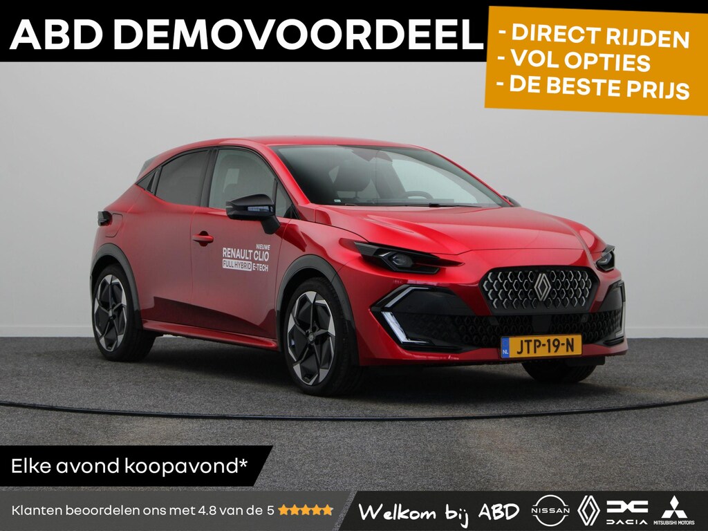 Renault Clio 1.8 Hybrid 160 techno | 18 inch | Full LED | Keyless | 360 camera | Adaptive cruise.