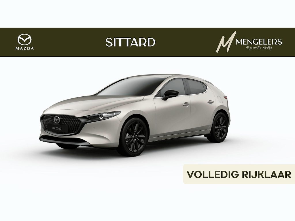Mazda 3 2.5 e-SkyActiv-G M Hybrid 140 Homura | Navigatie | Camera achter | Sensoren V+A | ADD