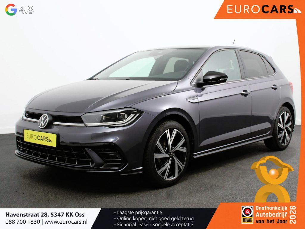 Volkswagen Polo 1.0 TSI 70kW DSG R-Line Design Pack DEMO ! iQ light Navigatie Apple Carplay/Android Auto Camera Climate Control Adaptieve Cruise Control Lichtmetalen velgen Led Parkeer sensoren