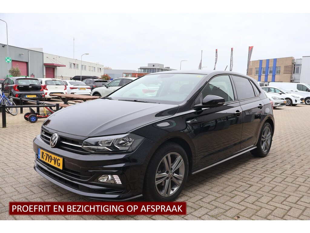 Volkswagen Polo 1.0 TSI Highline Business R 1e Eigenaar | Volledig Onderh | NAP | BTW | Navi | Carplay | Climate | ACC | DAB | LED | Start/Stop | PDC