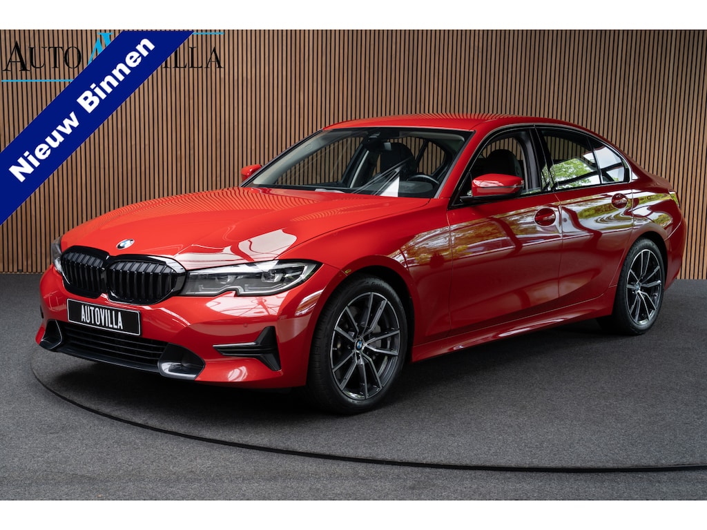 BMW 3-Serie 330i High Exe Leer Navi ACC PDC Virtual Climate (3-zone) PDC LM velgen