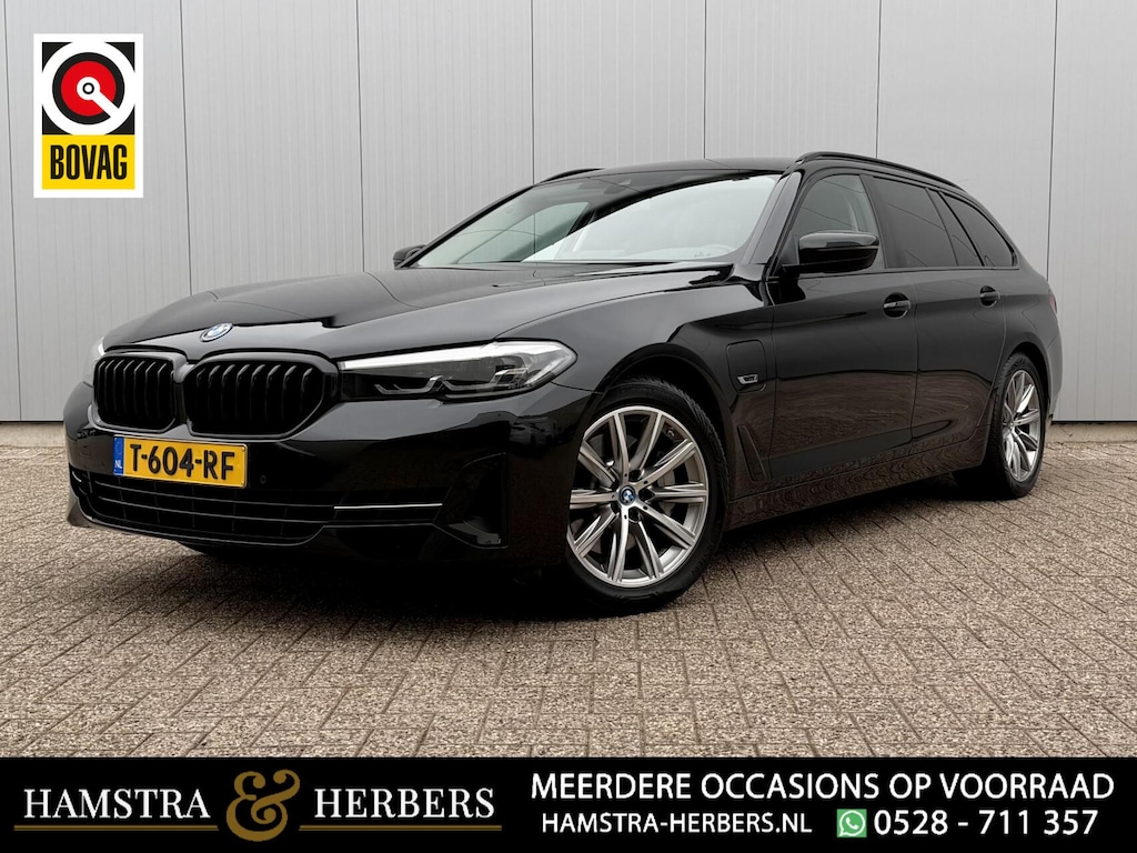 BMW 5-Serie Touring 530e Business Edition Plus zwart
