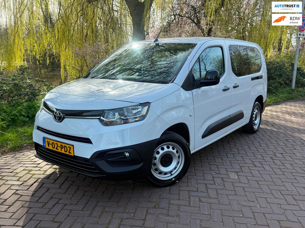 Toyota ProAce City 1.2 Turbo Prof Long 5 Pers. Crew-Cab. 1 Eig. b.j. 8-2023 65000 KM