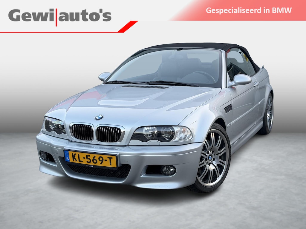 BMW M3 3-serie Cabrio SMG 41136km!