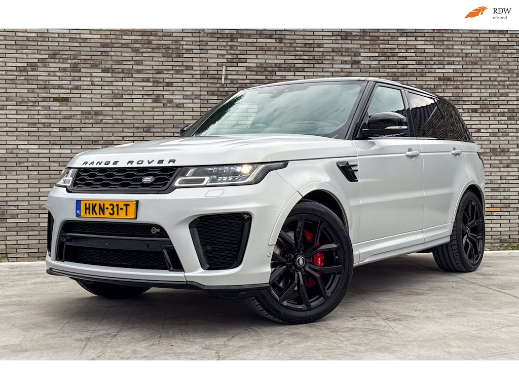 Land Rover Range Rover Sport 5.0 V8 SC SVR * MATTE SILVER SVO * CARBON * 575 * TREKHAAK *