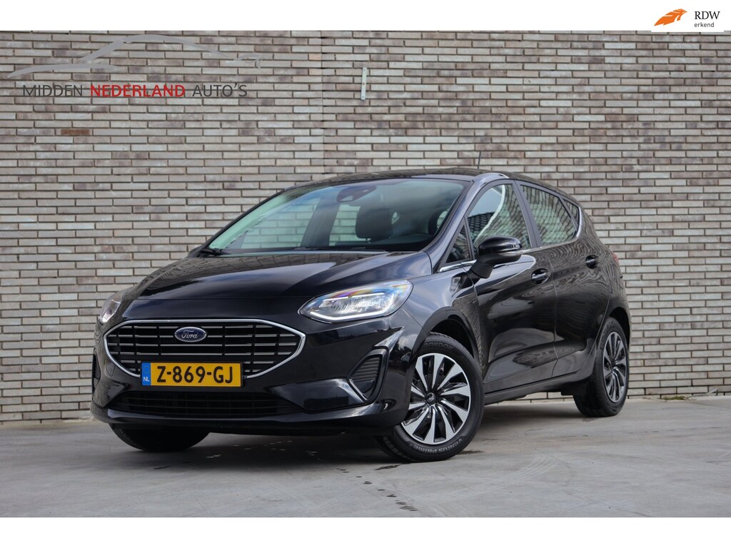 Ford Fiesta 1.0 EcoBoost Titanium * APK 2027 * STOELVERWARMING * PARKEER SENSOREN * CLIMATE CONTROLE *