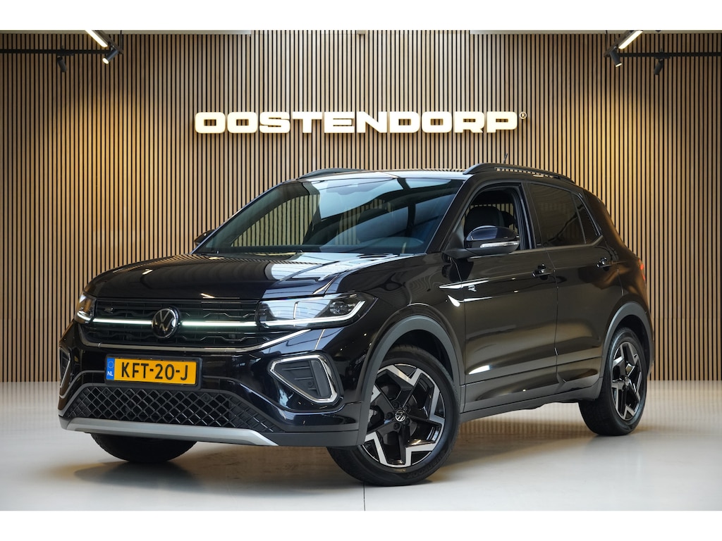 Volkswagen T-Cross 1.5TSI/150pk DSG R-Line|2025|Trekhaak|Navi|PDC+Camera|LED|Virtual Cockpit|Cruise+ACC|PDC|17"R-Line