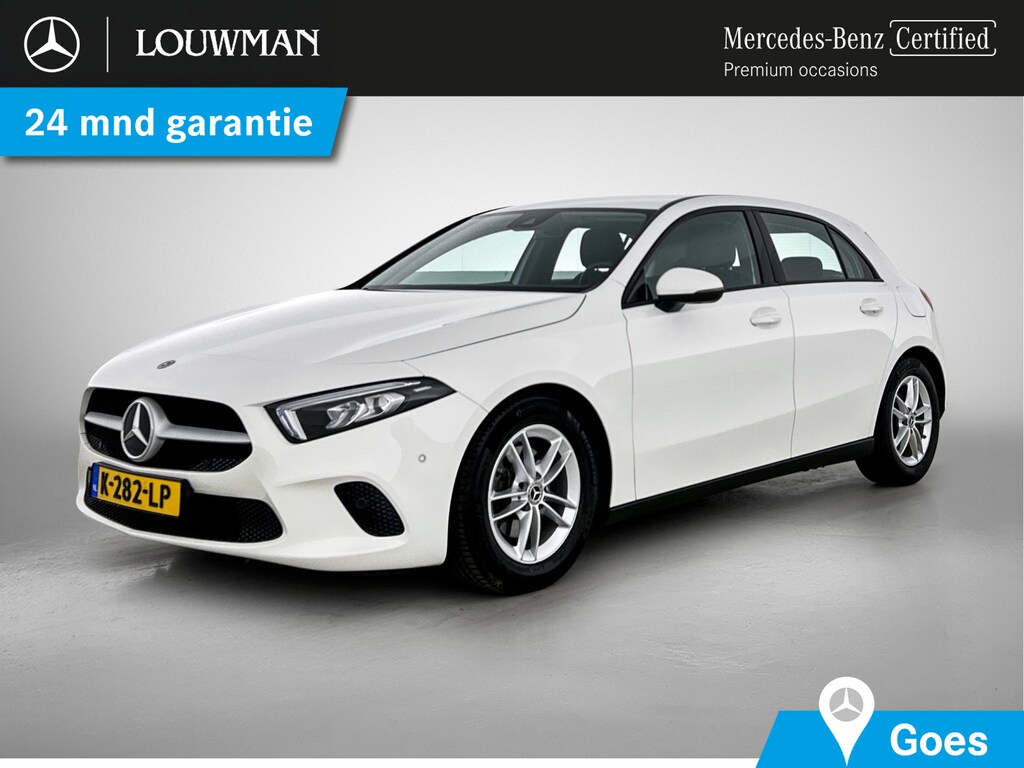 Mercedes-Benz A-klasse 180 Business Solution Ledkoplampen |  Achteruitrijcamera | Spiegelpakket | Licht- en zicht pakket. Inclusief 24 maanden MB Certified garantie voor Europa.