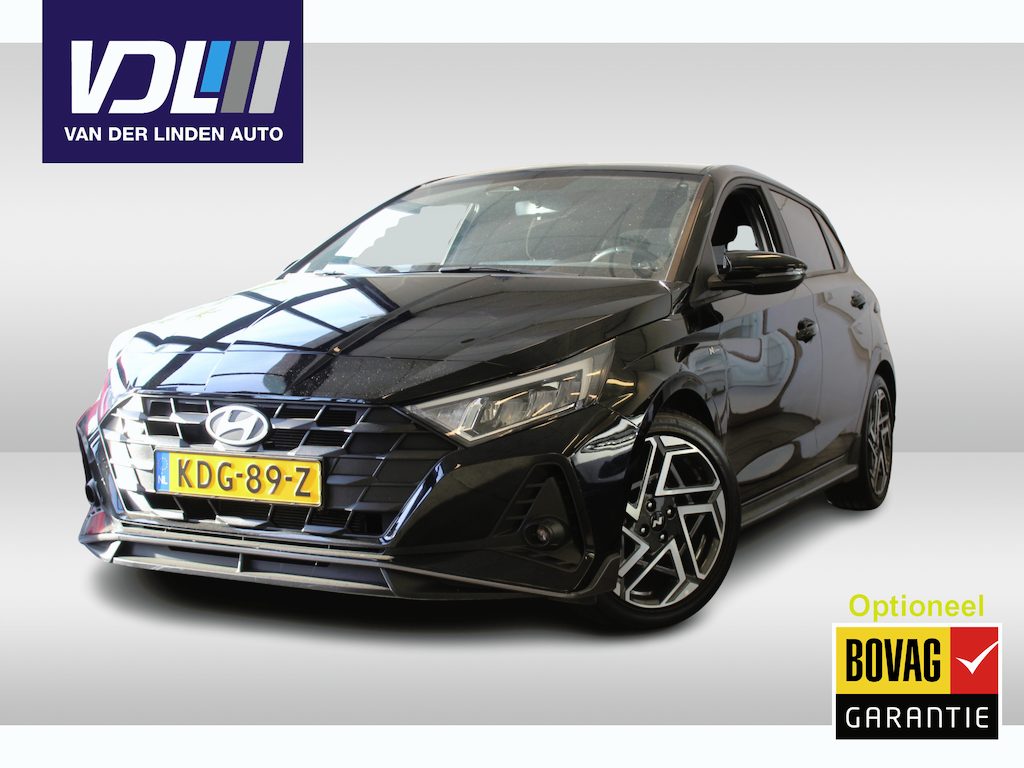 Hyundai i20 1.2 MPI N-LINE l Cruise Control l Lane Assist l BLIS l PDC Achter l Achteruitrijcamera l Airco l Navi l DAB l Bluetooth