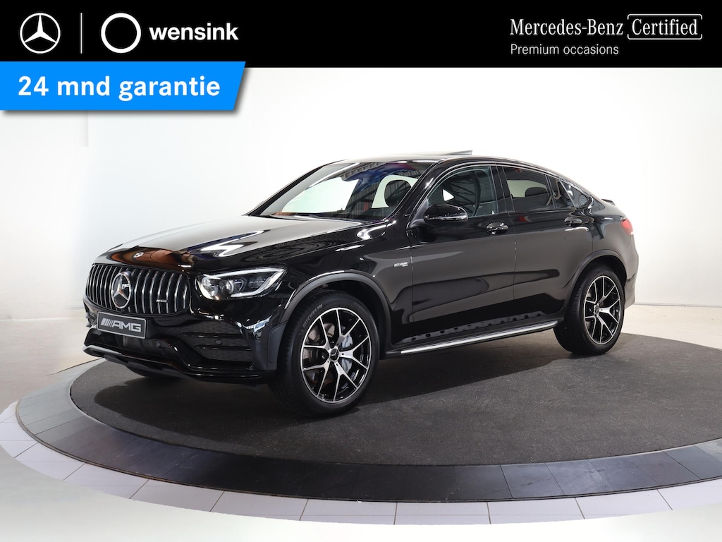 Mercedes-Benz GLC Coupe AMG 43 4MATIC Premium Plus | Treeplanken | Widescreen | 360 graden camera | Night |