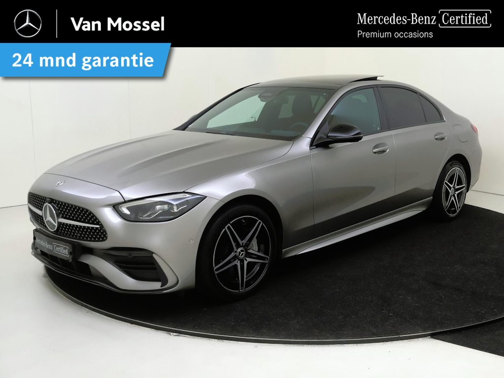 Mercedes-Benz C-klasse 300 e AMG Line /Panoramadak /Nightpakket /Winterpakket /Sfeerverlichting