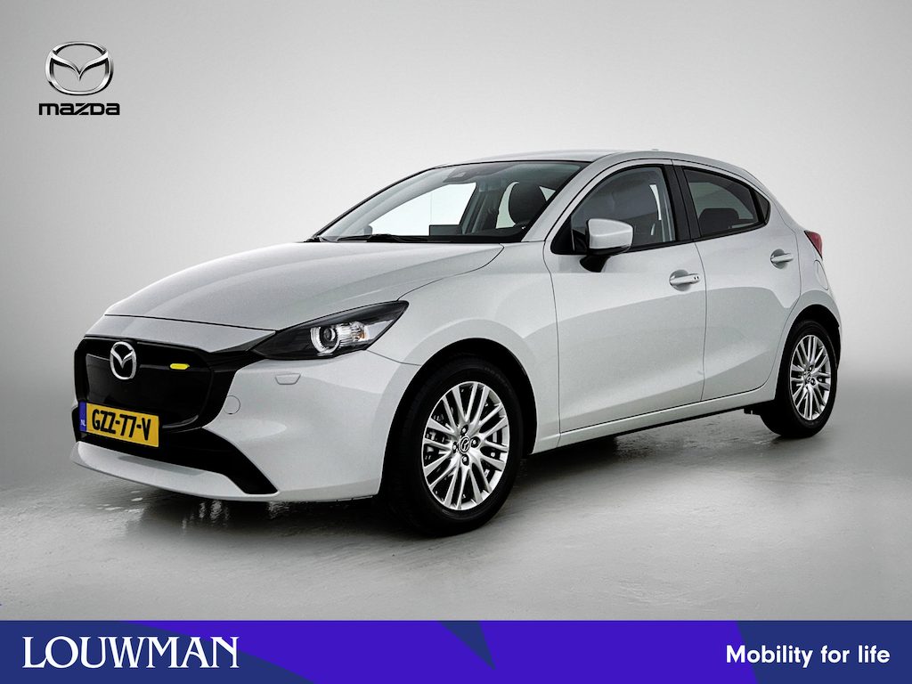 Mazda 2 1.5 e-SkyActiv-G 90 Exclusive-Line | Stuur-/Stoelverwarming | Camera | Dodehoekdetectie | Apple Carplay/Android Auto | Climate Control | Parkeersensoren |