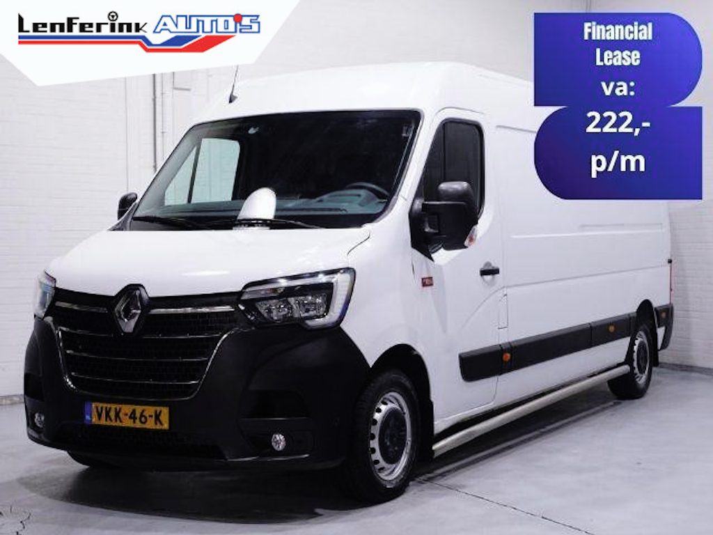 Renault Master 2.3 dCi 150 pk L3H2 Navi, Camera Dode Hoek Assist, Opstap achter, PDC V+A, 3-Zits