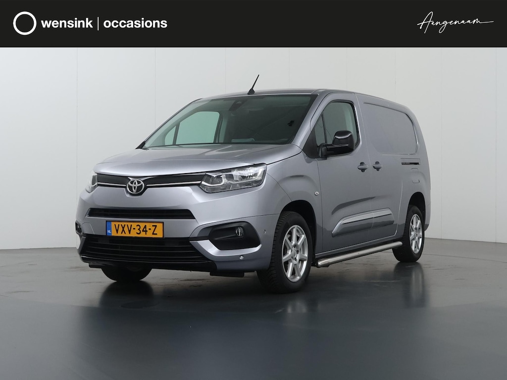 Toyota ProAce City 1.5 D-4D | 102 PK | PROF | LONG | 2X ZIJSCHUIFDEUREN | ACHTERUITRIJCAMERA | CLIMATE CONTROL | TREKHAAK | METALLIC | NAVIGATIE | CARPLAY | ANDROID AUTO | DAB+ | PARKEERSENSOREN | CRUISE CONTROL