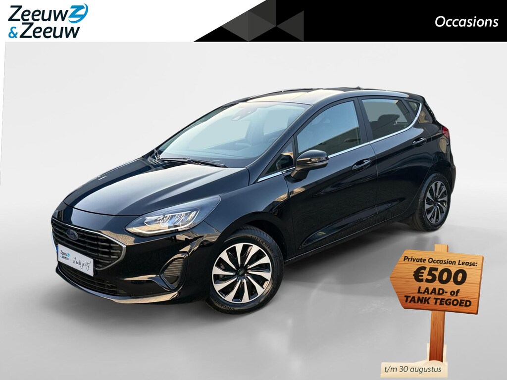 Ford Fiesta 1.0 EcoBoost Hybrid Titanium | Winterpack | Apple Carplay/Android Auto | Cruise Control | Keyless Entry | Parkeersensoren Achter |