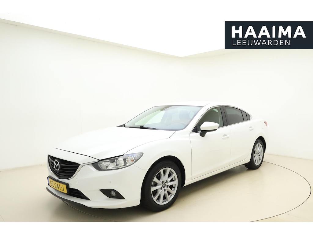 Mazda 6 2.0 TS | Navigatie | Trekhaak  (1.300KG trekgewicht )| Climate control | Stoelverwarming | Parkeersensoren | Cruise control | Extra getint glas