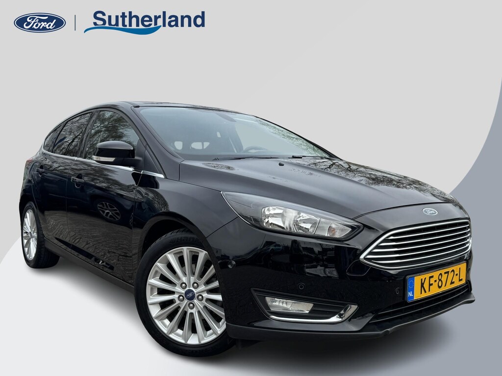 Ford Focus 1.0 Ecoboost Titanium | 100pk |  Trekhaak | Cruise control | 17 inch velgen | Voorruit verwarming | Parkeersensoren Achter