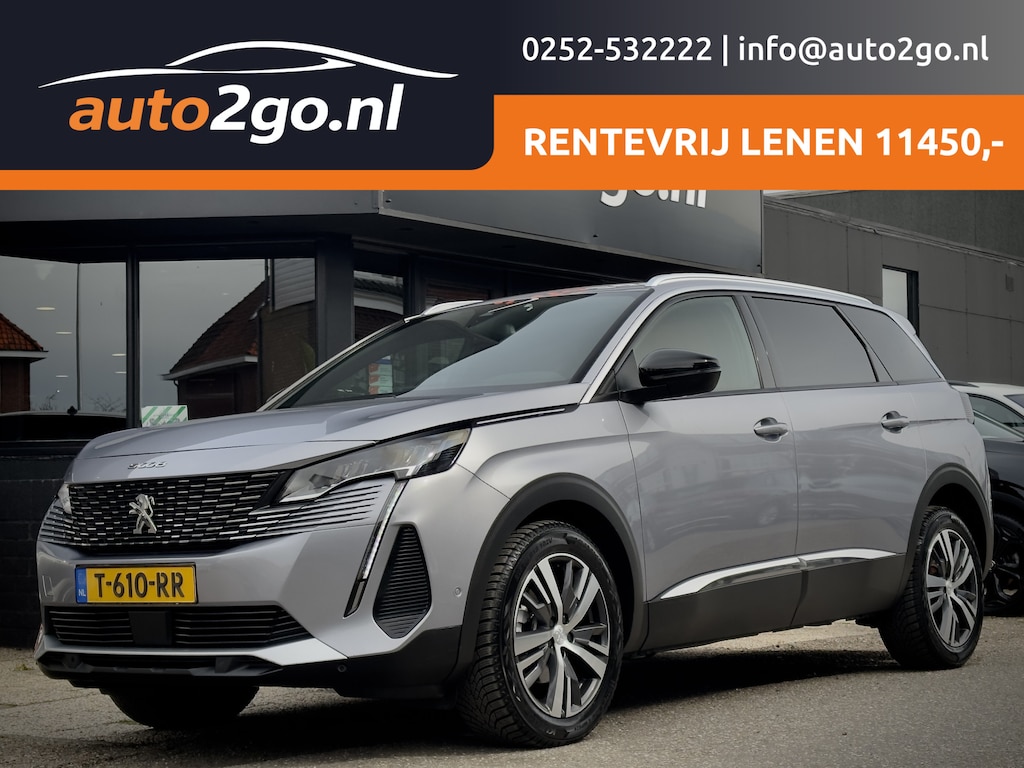 Peugeot 5008 1.2 AUT8 ALLURE-PACK 7PERS DESIGNO-LEDER NAVI CAMERA DIGI-DASH APPLE-CARPLAY LED LMV PDC