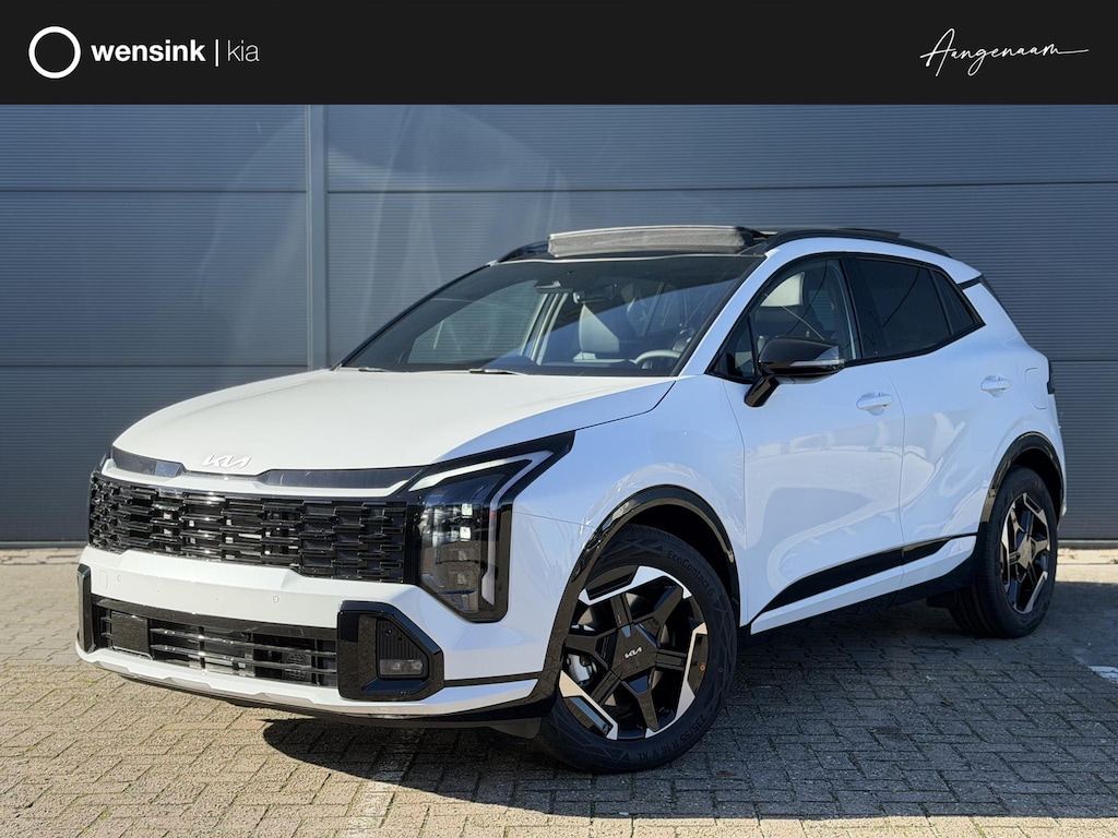 Kia Sportage 1.6 T-GDi Hybrid GT-Line | Panoramaschuifdak | Dodehoekassistentie | Head-up display | Privacy glass | Stuurwielverwarming |  Full LED matrix  |