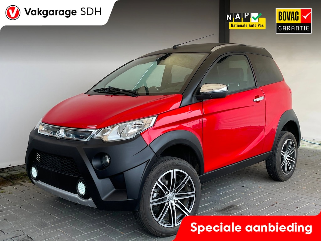 AIXAM Brommobiel Crossline Evo|Hoge instap|Camera + Sensoren|Automaat|Nieuwstaat|7000 km