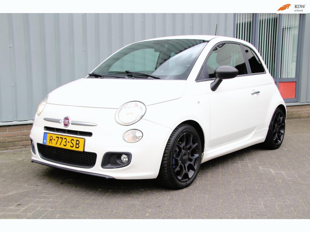 Fiat 500 0.9 TwinAir Turbo Nieuwstaat Leder bekleding 105 PK 79000 kms