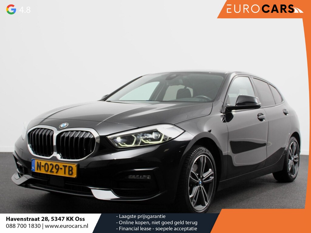 BMW 1-Serie 118i Automaat Sportline Business Edition Navigatie Cruise control LED Parkeersensor achter Navigatie Apple Carplay/ Android Auto Lichtmetalen velgen Digitale Cockpit