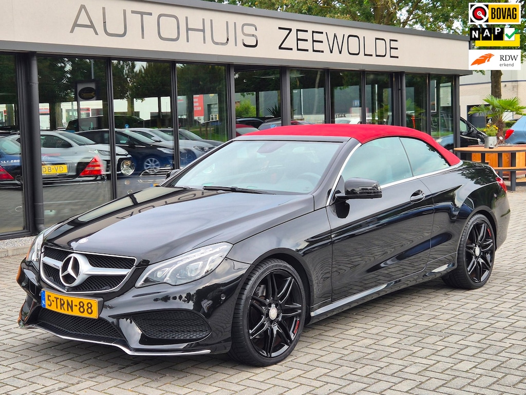 Mercedes-Benz E-klasse AMG Cabriolet 200 Edition Sport AIRSCARF NAP!