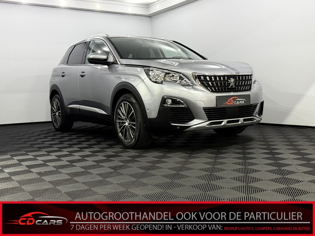 Peugeot 3008 1.2 PureTech Blue Lease Premium Half leder, Camera, Navi, Keyless start, Virtual desk, Cruise control, Lichtmetalen velgen, Apple carplay .
