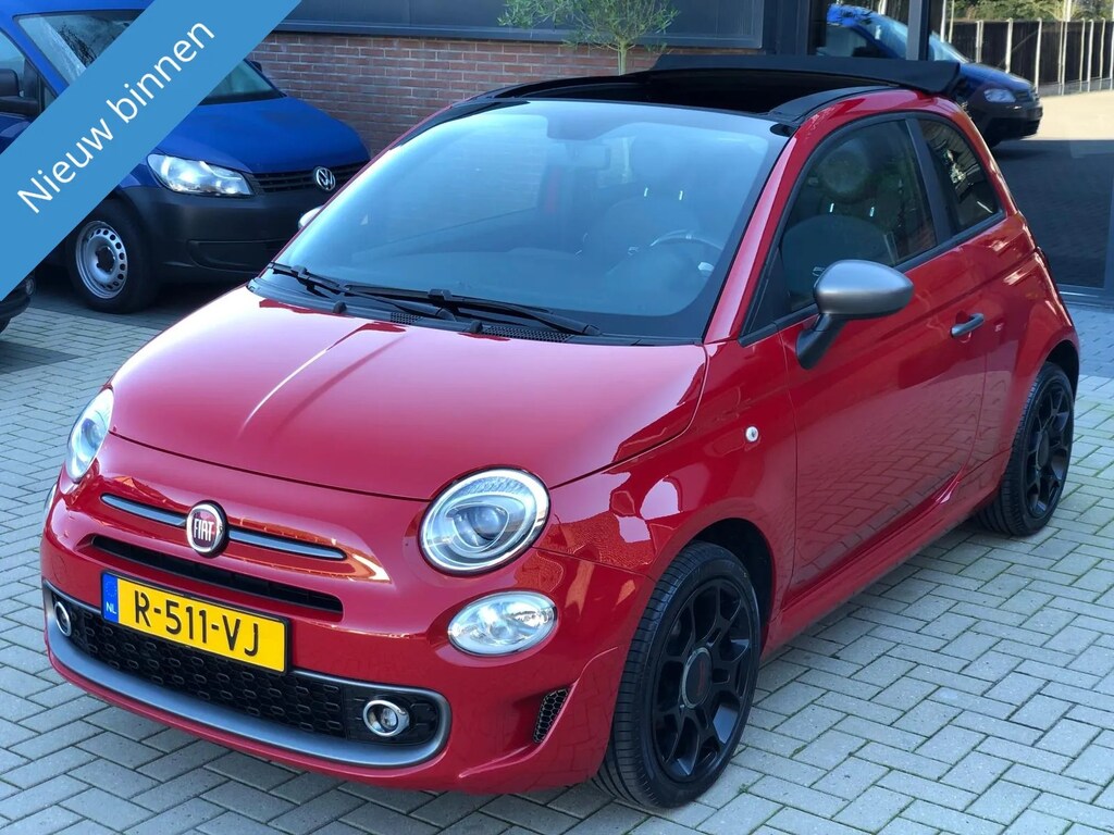 Fiat 500C 1.2 S automaat NIEUWSTAAT XENON LED CRUISE LEER PDC