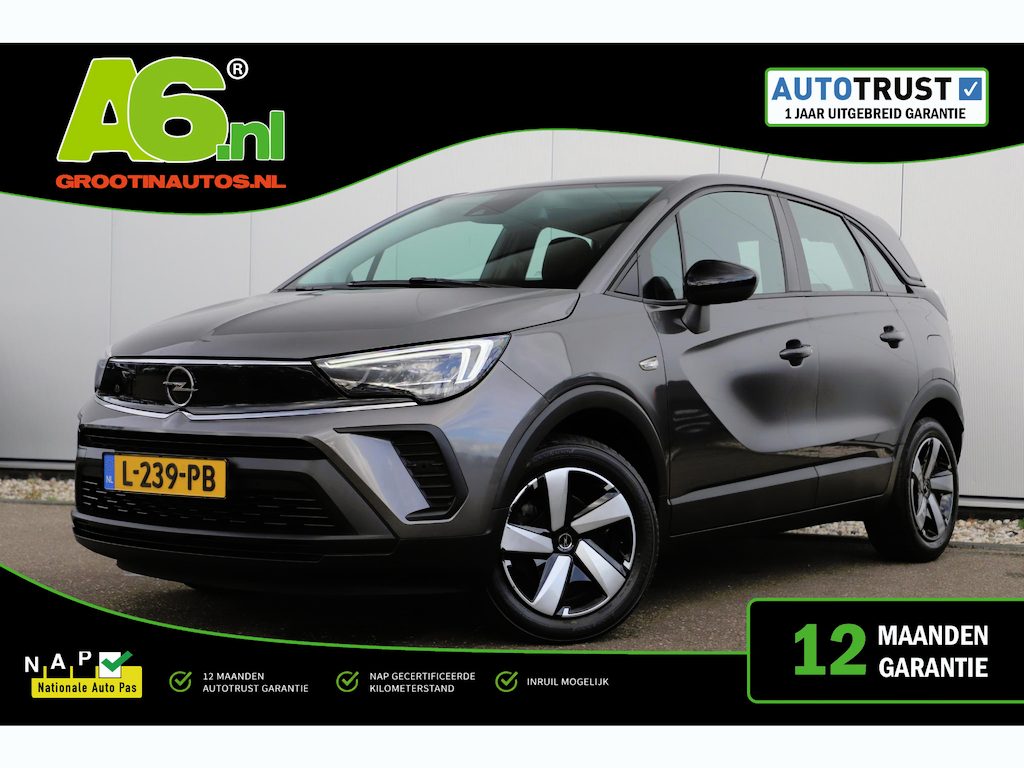 Opel Crossland 1.2 Turbo Edition | NIEUW MODEL | Navigatie Achteruitrijcamera Airco Cruise Control Carplay Android LED