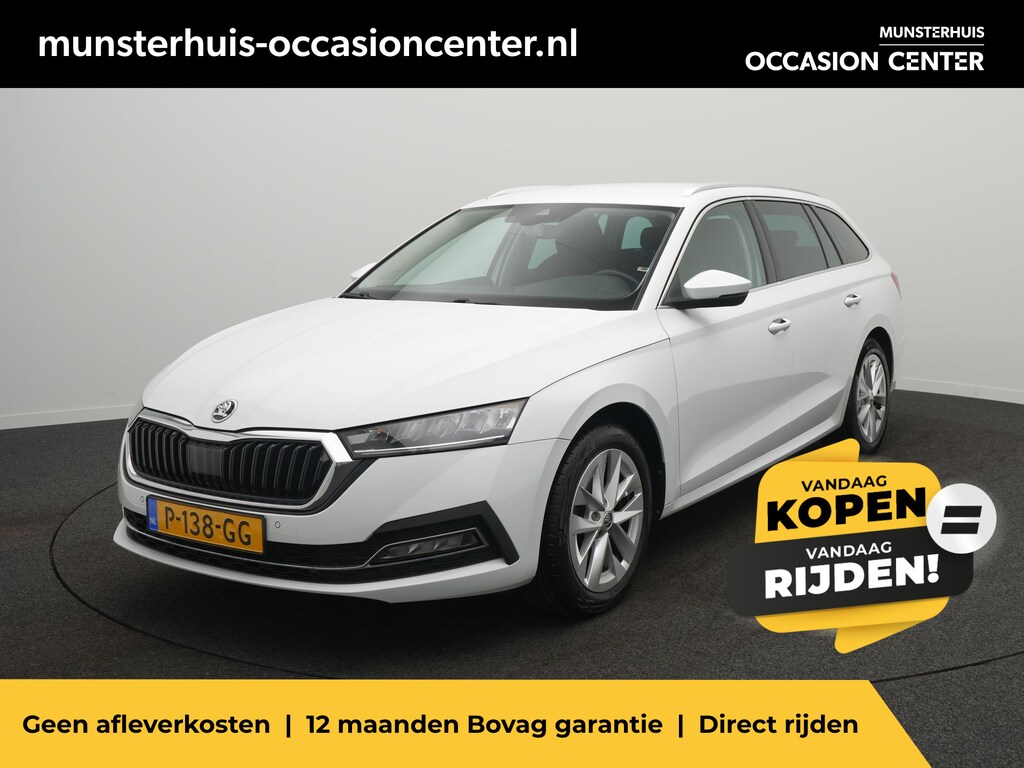 Skoda Octavia Combi 1.0 TSI Business Edition - Occasion Lease vanaf €459 p/m - RIJKLAARPRIJS - Achteruitrijcamera - Apple Carplay - Android Auto
