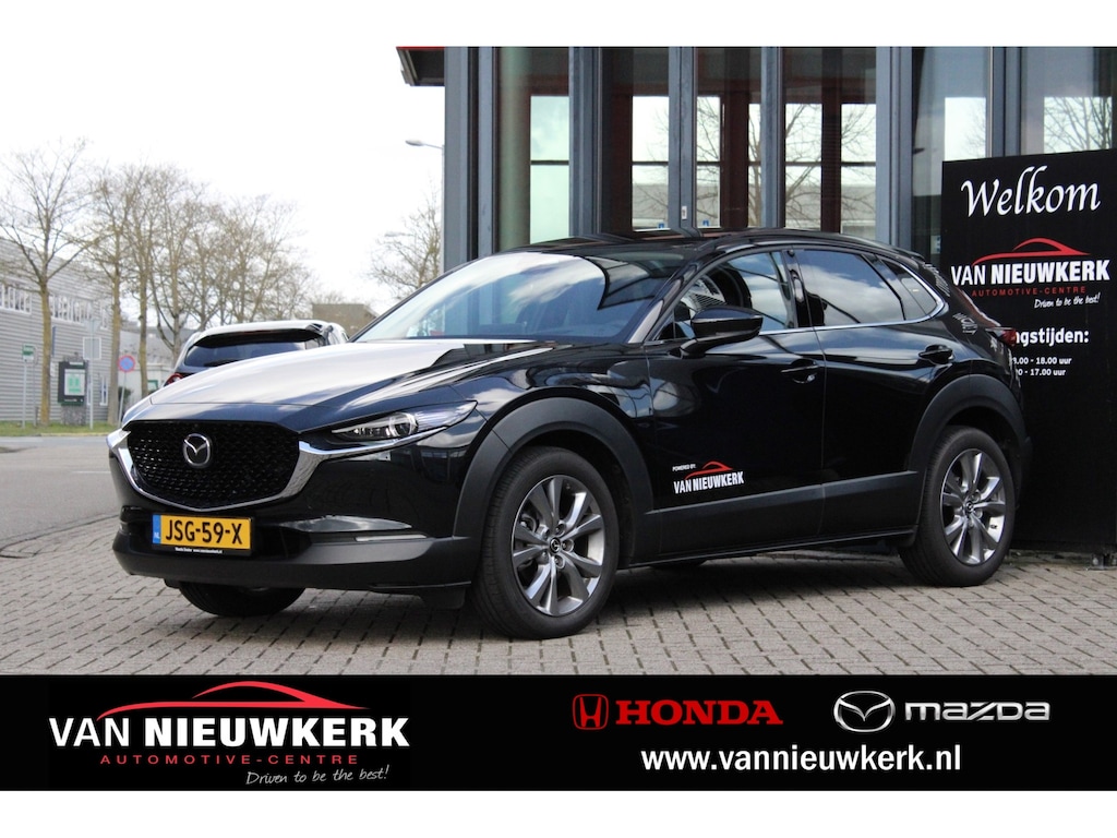 Mazda CX-30 E-Skyactiv G 140pk M Hybrid Aut Exclusive-Line | Carplay & Android | HUD | A CruiseControl | Keyless |