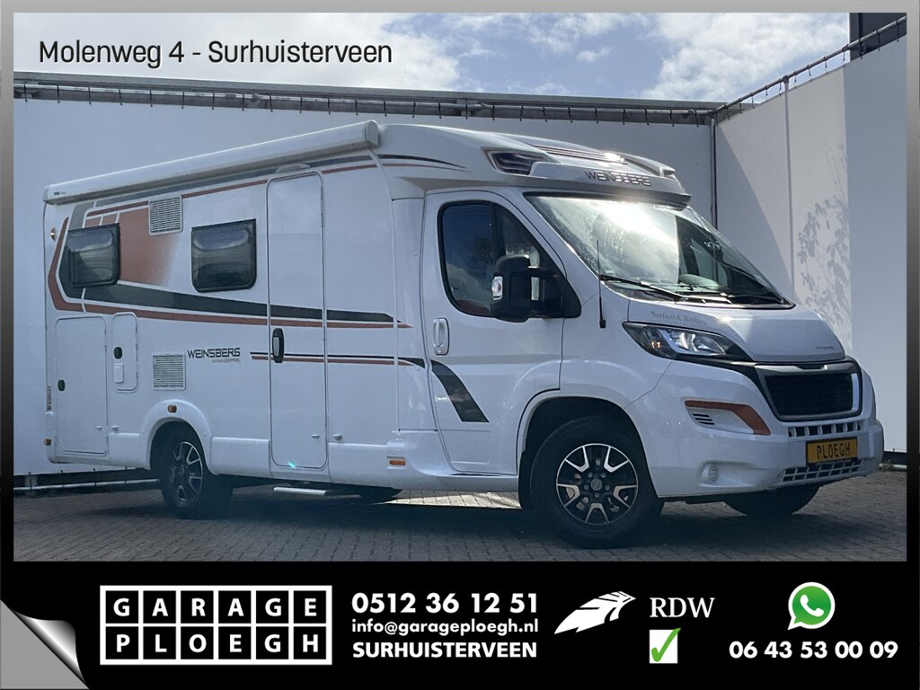 Weinsberg R 57 2.0D 164pk Edition Pepper Dakairco Zonnepaneel Fietsendrager Euro6 caracompact